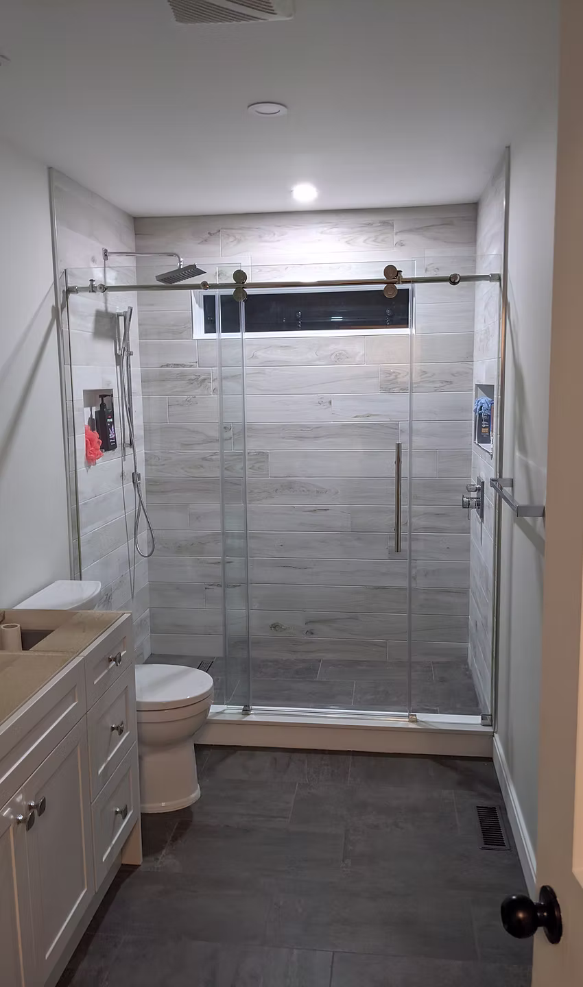 Bathroom and custom shower renovations
